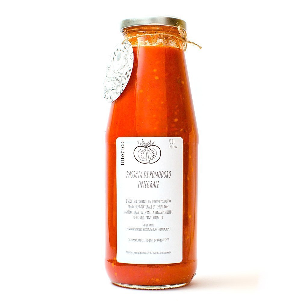 Officinaeagricole | vendita vini online, prodotti gourmet e cosmetica naturale 18 passata pomodoro integrale colombi