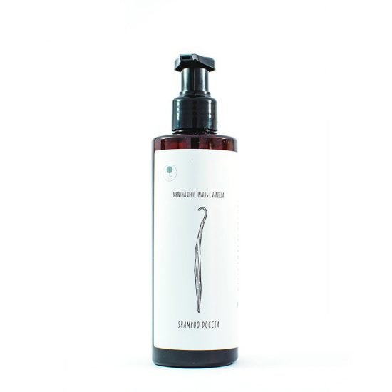 Doccia Shampoo Naturale | Menta e Vaniglia