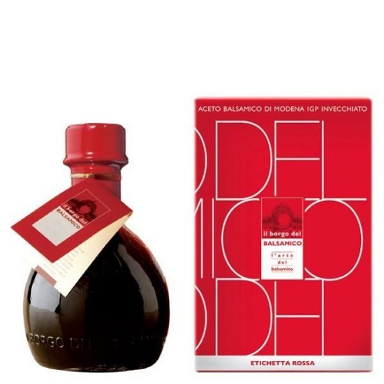 aceto balsamico di modena IGP etichetta rossa