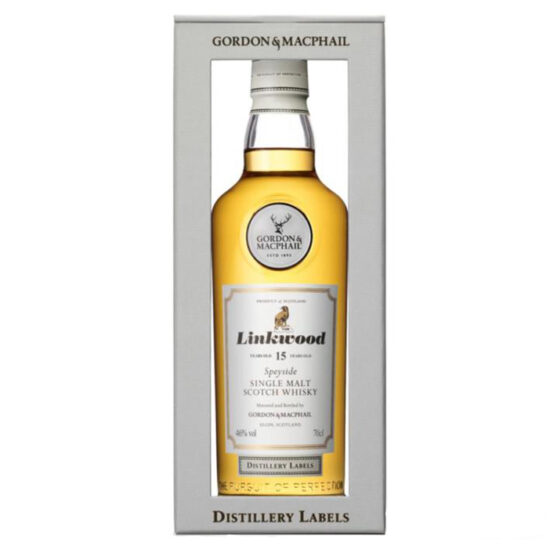Linkwood 15 y.o. Distillery Label