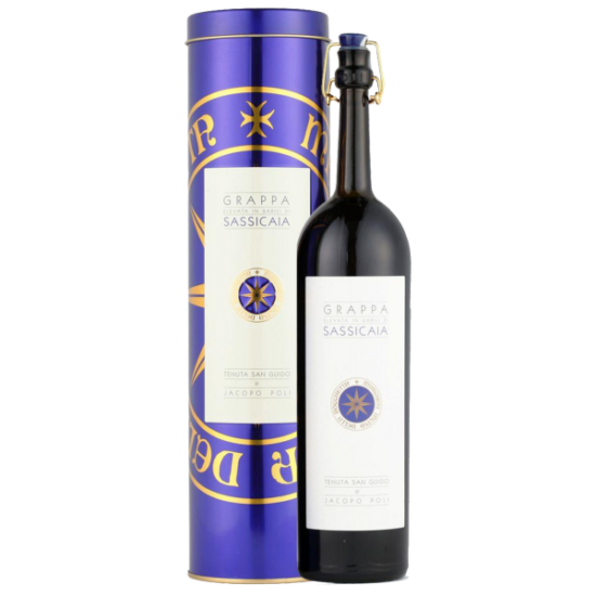 grappa affinata sassicaia